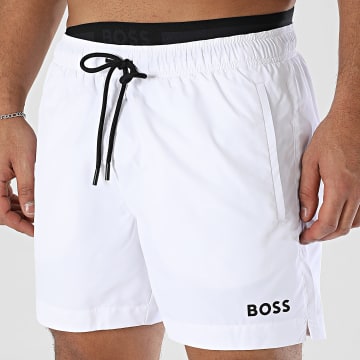 BOSS - Short De Bain Amur 50515294 Blanc