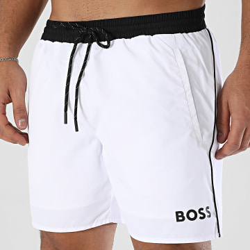 BOSS - Short De Bain Starfish 50515191 Blanc