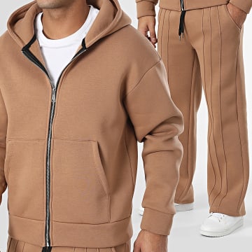 Frilivin - Ensemble De Survetement Beige Foncé