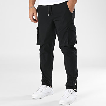 Frilivin - Pantalon Cargo Noir