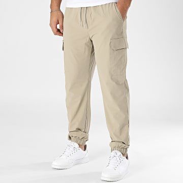 Frilivin - Pantalon Cargo Beige