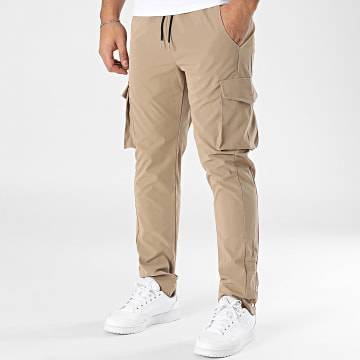 Frilivin - Pantalon Cargo Beige