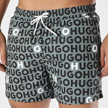 HUGO - Short De Bain Tortuga 50535412 Vert Kaki