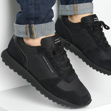 Tommy Hilfiger - Baskets New Runner Eva Mix Flag 5454 Black