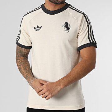 Adidas Originals - Tee Shirt Juventus IY0052 Beige Gris Anthracite