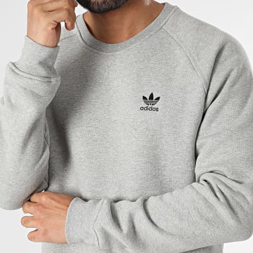 Adidas Originals - Sweat Crewneck Essential IY4937 Gris Chiné