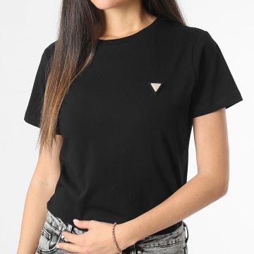 Guess - Tee Shirt Femme V4YI09-J1314 Noir