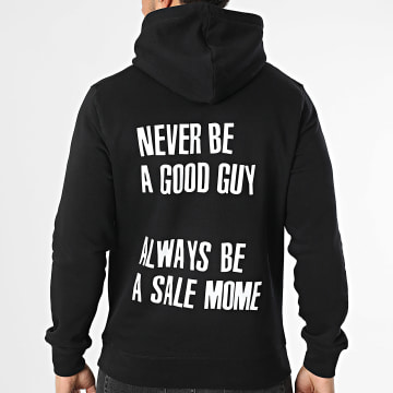 Sale Môme Paris - Sweat Capuche Always Be Noir Blanc
