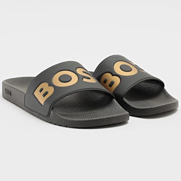 BOSS - Zapatillas Aryeh 50536835 Oro Negro