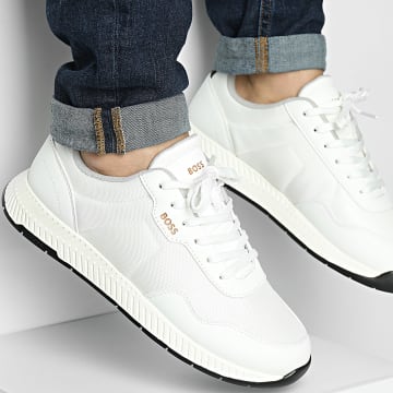 BOSS - Scarpe da ginnastica Titanium Runner 50536481 Bianco