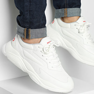 HUGO - Zapatillas Leon Runner 50536960 Open Blanco