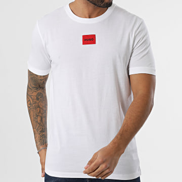 HUGO - Tee Shirt Diragolino 50447978 Blanc