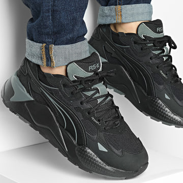 Scarpe puma nere e oro top