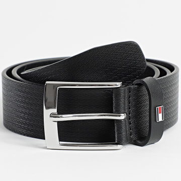 Tommy Hilfiger - Ceinture Adan Herringbone 3015 Noir