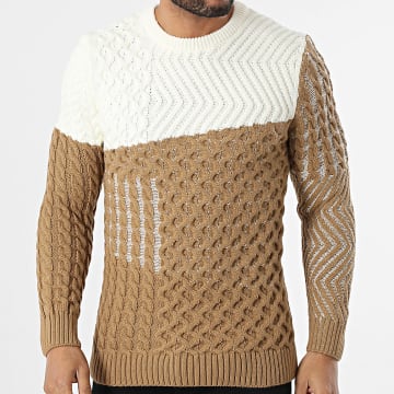 Classic Series - Pull Ecru Camel