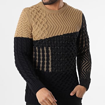 Classic Series - Pull Bleu Marine Camel