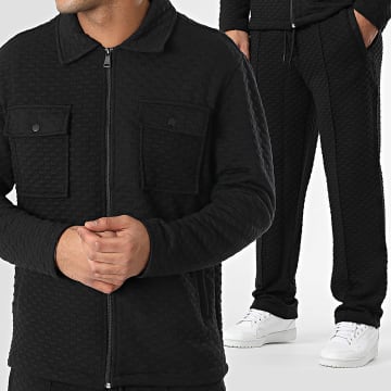 Classic Series - Set van zwarte ritsjack en joggingbroek