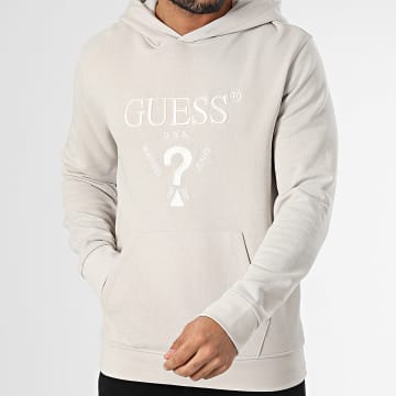 Guess - Sweat Capuche M5RQ36-KCN01 Beige