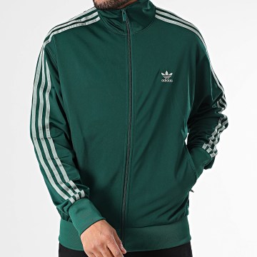 Adidas Originals - Sudadera con cremallera Fbird JP2543 Verde oscuro