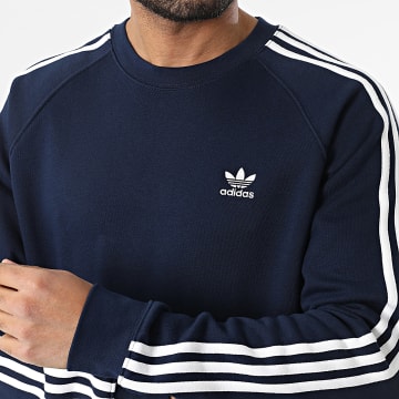 Adidas Originals - Sweat Crewneck 3 Stripes IM4515 Bleu Marine