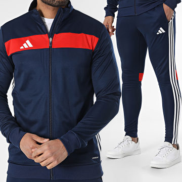 Adidas Sportswear - Ensemble De Survetement A Bandes Tiro JD0467 Bleu Marine