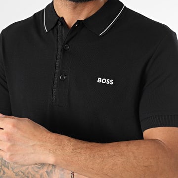 BOSS - Polo de manga corta Paule 4 50506195 Negro