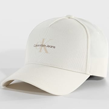 Calvin Klein - Casquette Mono Logo Print 3056 Beige Clair