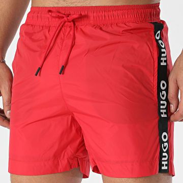 HUGO - Short De Bain FAB 50500973 Rouge