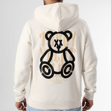 Teddy Yacht Club - Sweat Capuche Street Roll Beige