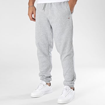 Tommy Jeans - Pantalon Jogging Slim Flag 0473 Gris Chiné