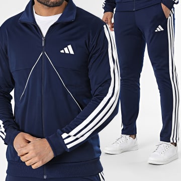 Adidas Sportswear - Ensemble De Survetement A Bandes Tiro JI8861 Bleu Marine
