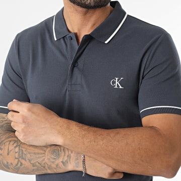 Calvin Klein - Polo Manches Courtes 5603 Gris Anthracite