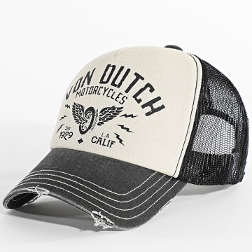 Von Dutch - Trucker Cap VD-0-CAS1-CREW2 Black Beige