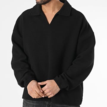 2Y Premium - Pull Col V Noir