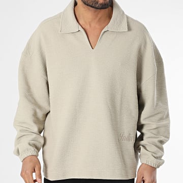 2Y Premium - Pull Col V Beige