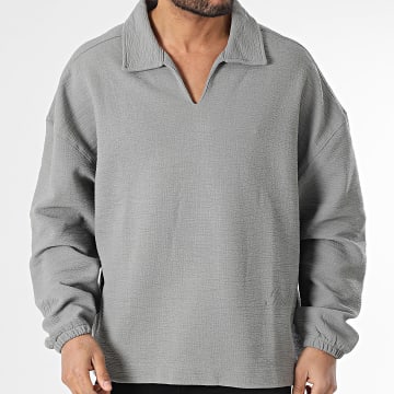2Y Premium - Pull Col V Gris