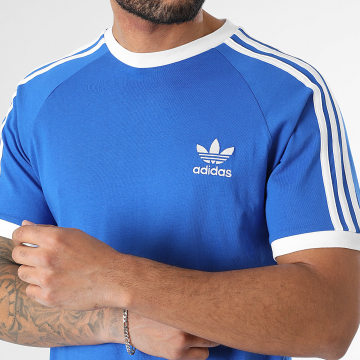 Adidas Originals - Tee Shirt A Bandes 3 Stripes JD2880 Bleu Roi