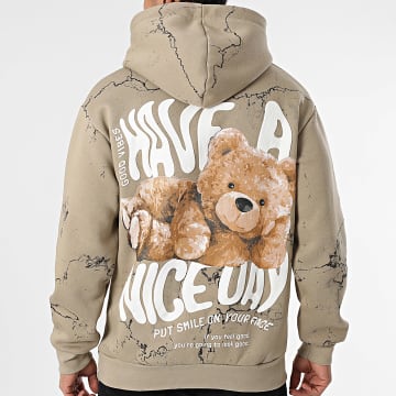 Classic Series - Sweat Capuche Beige Foncé