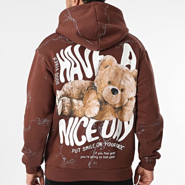 Classic Series - Sweat Capuche Marron