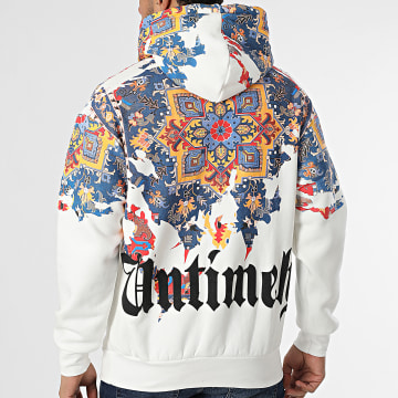 Classic Series - Sudadera Blanco Azul Amarillo