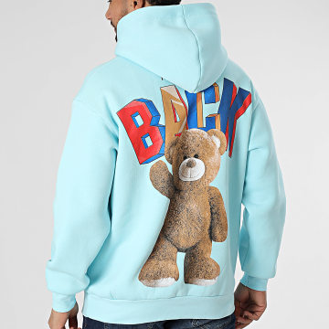 Classic Series - Sudadera con capucha azul claro