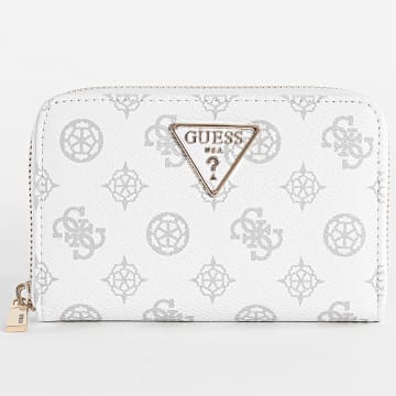 Guess - Laurier Vrouwen Portemonnee SWPG85-00140 Witgoud