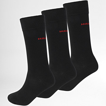 HUGO - Lot De 3 Paires De Chaussettes 50493253 Noir