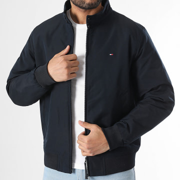 Tommy Hilfiger - Veste Zippée Harrington 7647 Bleu Marine