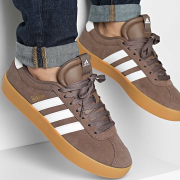 Adidas Sportswear - Baskets VL Court 3.0 JP7536 Earth Strata Footwear White Gold Metal
