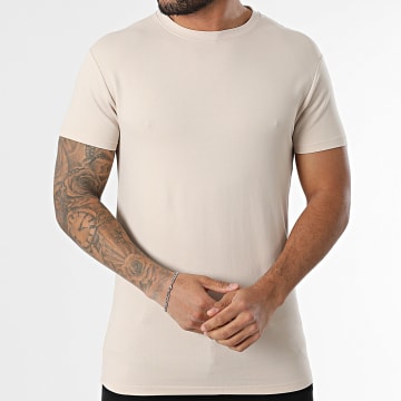 Black Industry - Tee Shirt Oversize Beige