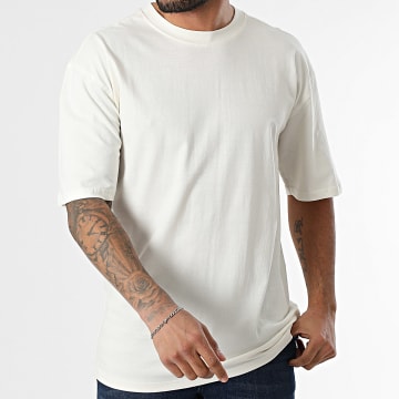 Black Industry - Maglietta oversize ecru
