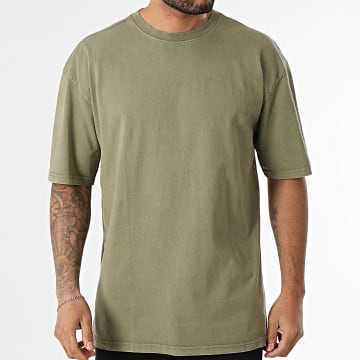 Black Industry - Maglietta oversize verde kaki