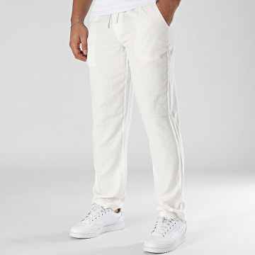 Blend - Linen Trousers 20717867 Light Beige