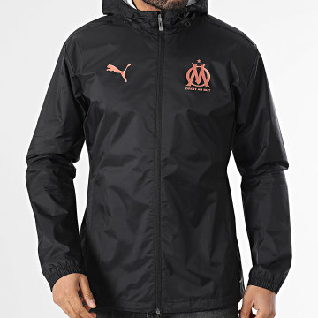 Puma - OM Training All Weather 778234 Giacca con zip e cappuccio nera